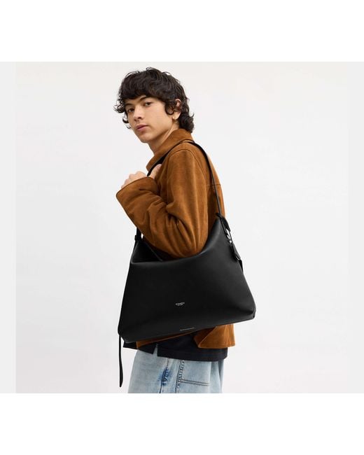 COACH Black Mott Messenger Bag 38 for men