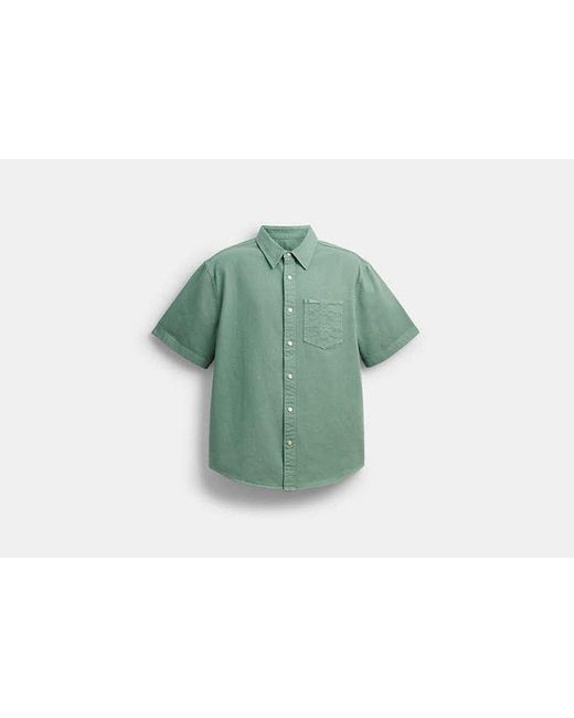Camicia di COACH in Green da Uomo