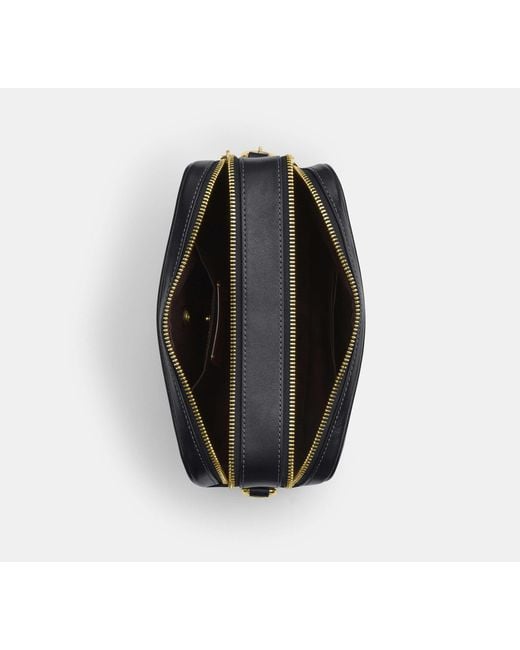 COACH Black Carey Crossbody Bag