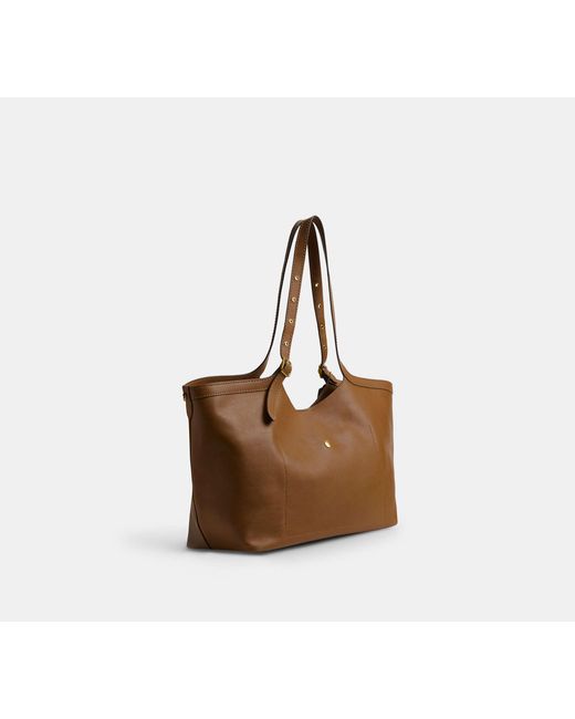 COACH Black Gramercy Tote Bag