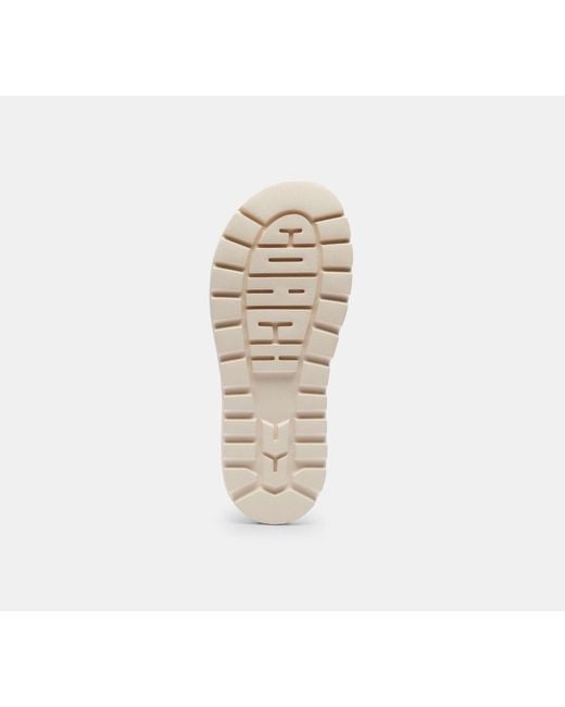 COACH Black Brynn Slide Sandal