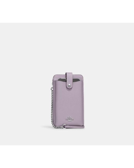 Coach phone deals case crossbody