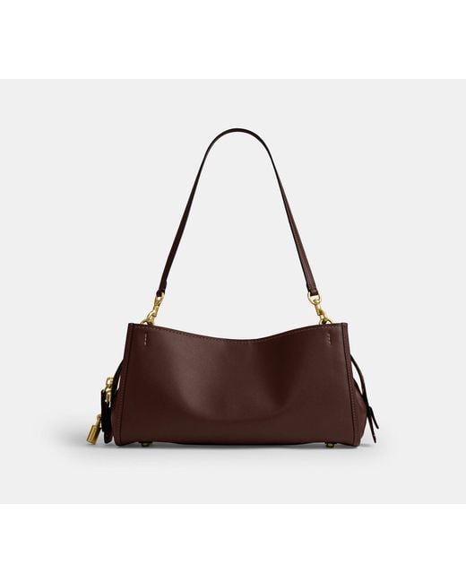Borsa Rogue 34 di COACH in Black