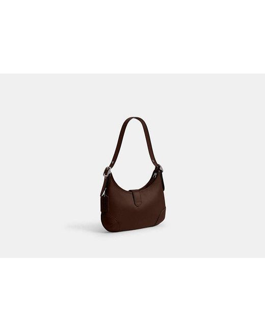 COACH Black Hamptons Hobo Bag