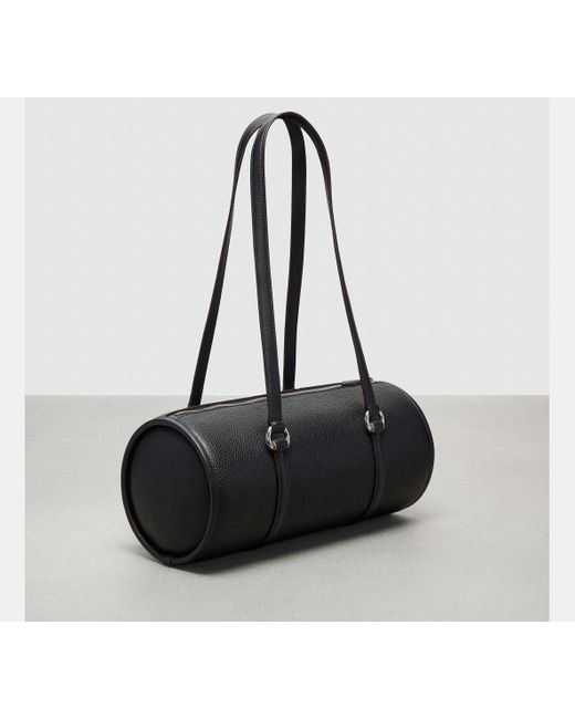 COACH Black Barrel Bag