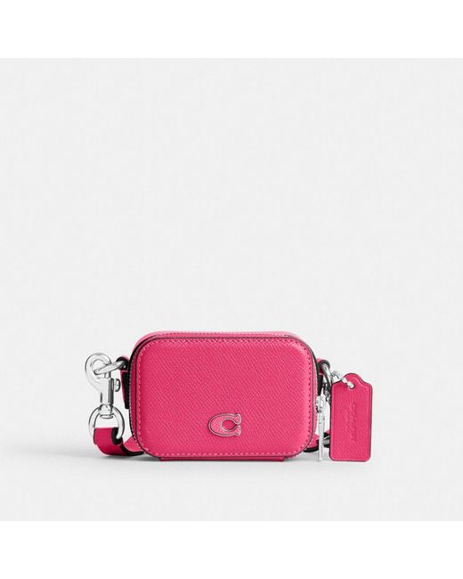 COACH Pink Crossbody Pouch for men