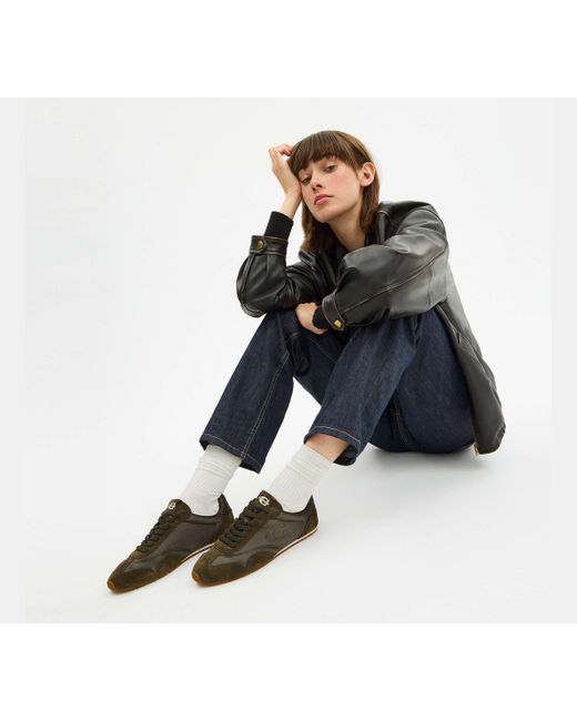 COACH Black Flat Sneaker