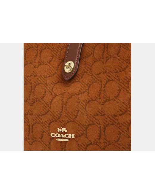 COACH Black Hadley Mini Crossbody Bag