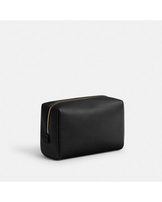 COACH Black Essential Cosmetic Pouch