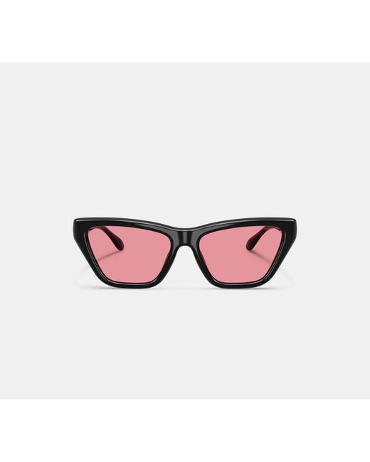 COACH Black C Hardware Cat Eye Sunglasses