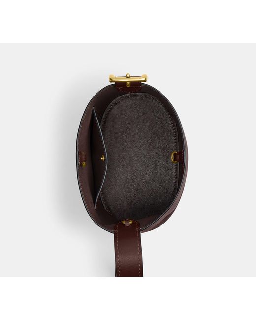COACH Black Bleecker Bucket Bag 21