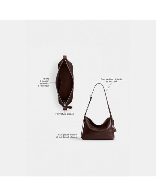 COACH Brown Mott Messenger 33 for men