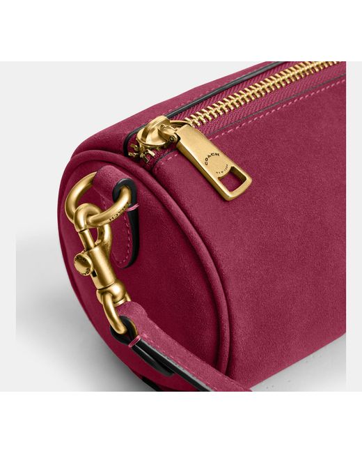 COACH Black Barrel Bag