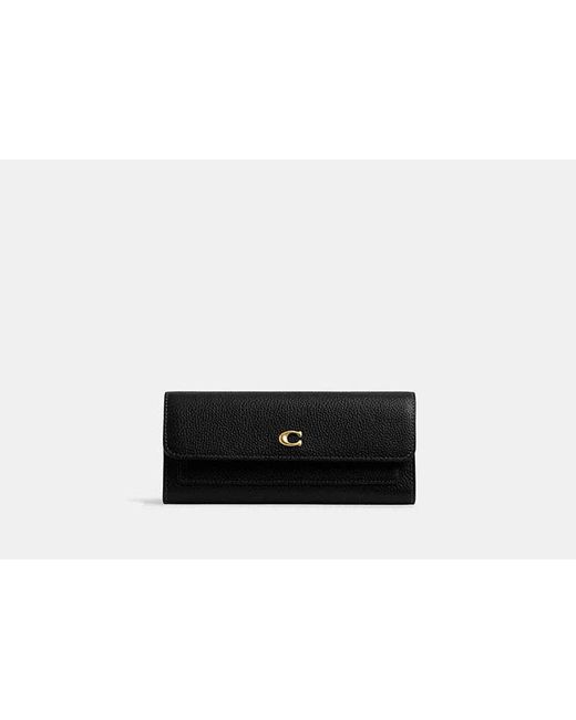 COACH Black Leather Wallet