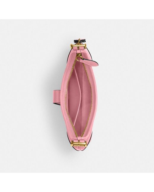 ショルダーバッグ Coach Hamptons Hobo Shoulder Bag Pink COACH Hamptons Hobo Bag in Pink | Lyst
