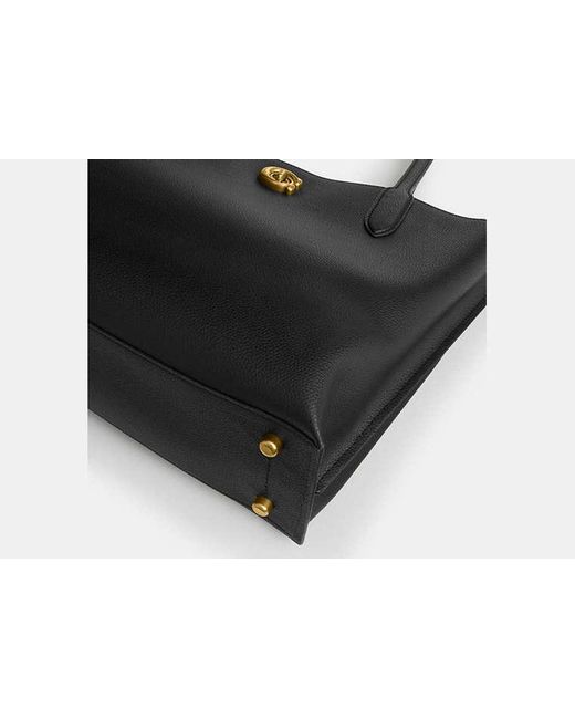 COACH Black Willow Tote Bag