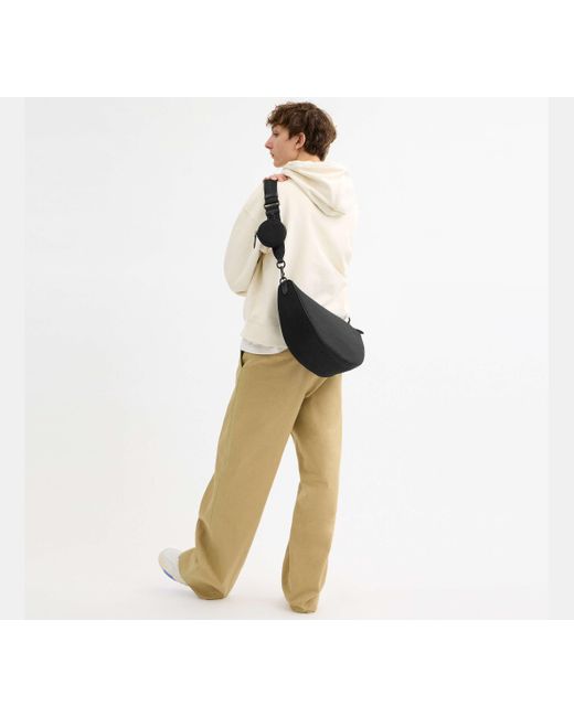 COACH Hall Weiche Slingbag 45 Aus Signature-Jacquard in Black für Herren