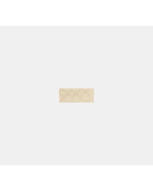 COACH Natural Signature Stole