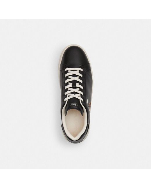 COACH Disney X High Line Sneaker With Mickey Mouse in Black
