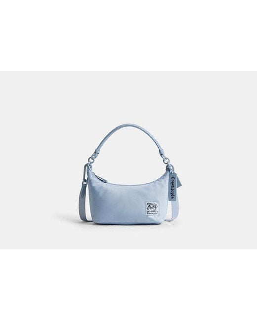 COACH Blue Coachtopia Loop Shoulder Bag