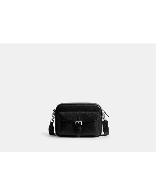 COACH Black Warner Crossbody Bag for men