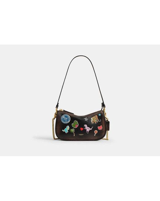 COACH Black Rexy 10Th Birthday Waverly Bag