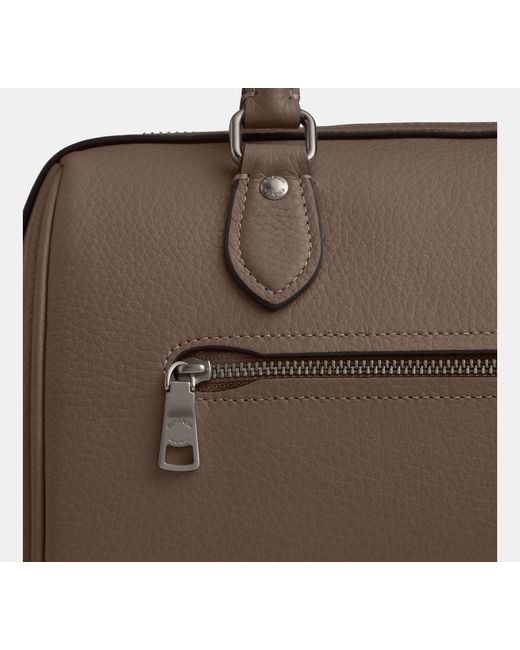 COACH Black Rowan Satchel Bag