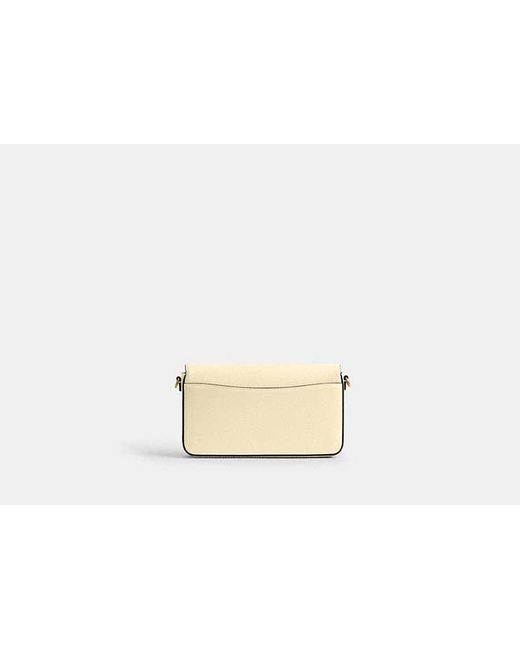 COACH Black Mila Crossbody Bag With Signature Canvas