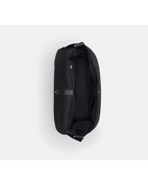 COACH Black Lane Messenger for men