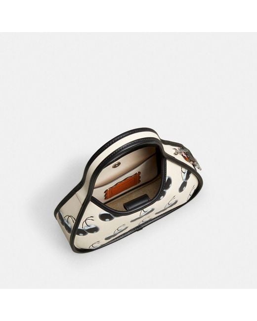 COACH Multicolor Ergo Bag In Topia Leather With Cherry Print