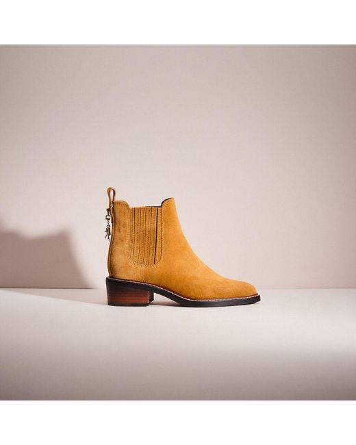 COACH Natural Restored Bowery Chelsea Boot
