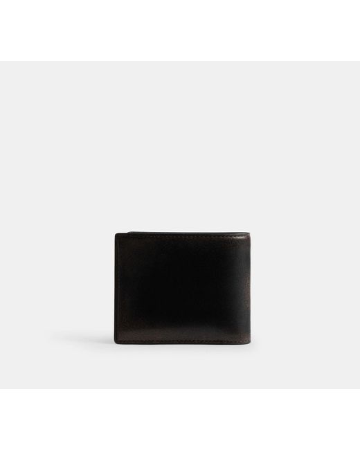 COACH Black 3-In-1 Wallet for men