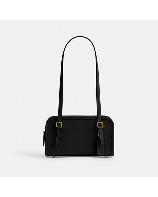 COACH Black Swing Zip Bag 20