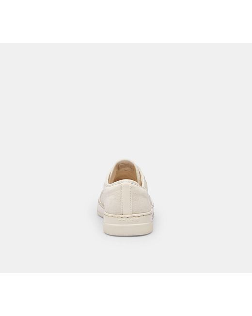 COACH Black Canvas Sneaker