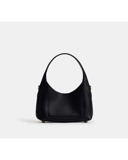 Bolso De Hombro Brooklyn 23 COACH de color Black