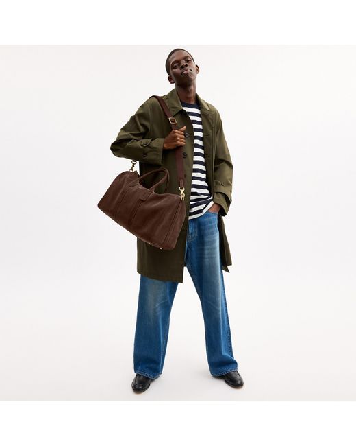 COACH Brown Compass Bag 45 for men