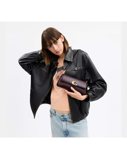 COACH Black Jet Shoulder Bag