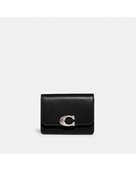 COACH Bandit Card Case in Black Lyst