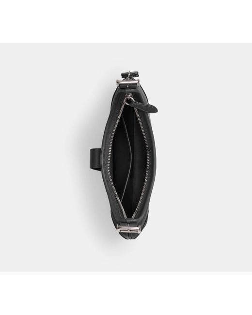 COACH Black Hamptons Hobo Bag