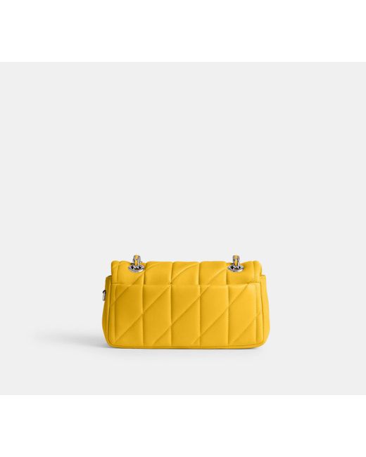COACH Yellow Tabby Shoulder Bag 20