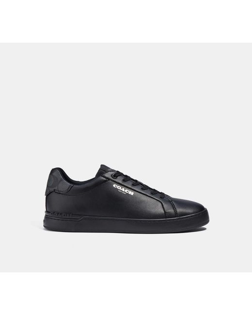 COACH Black Clip Low Top Sneaker for men