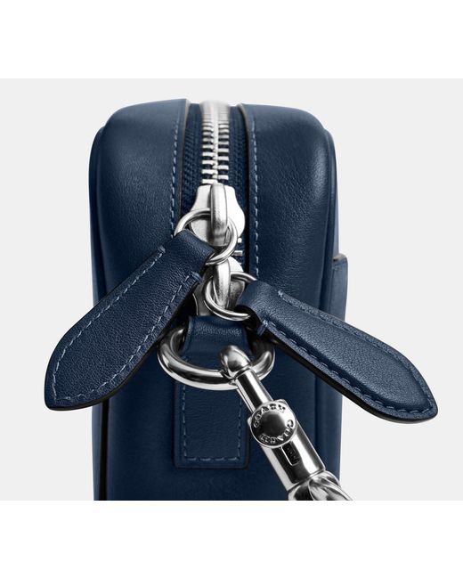 COACH Blue Radio Camera Bag for men