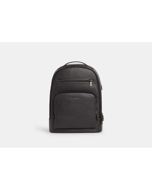 COACH Black Ethan Backpack for men