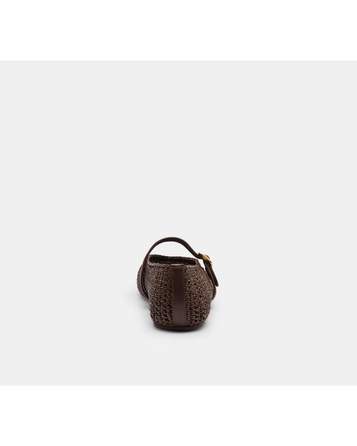 COACH Black Sculpted C Soft Mary Jane