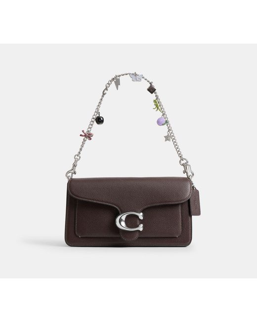 COACH Black Charm Chain Strap