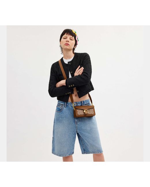 COACH Black Tabby Shoulder Bag 20