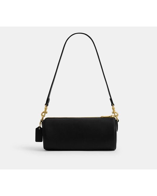 COACH Black Barrel Bag