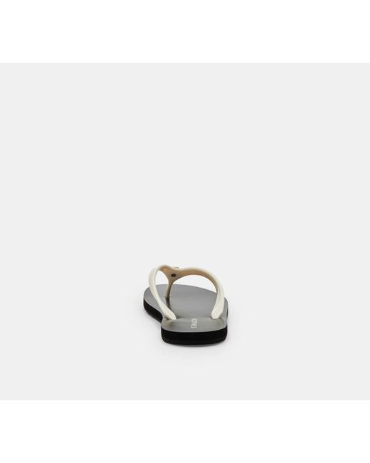 COACH Black Zayn Flip Flop