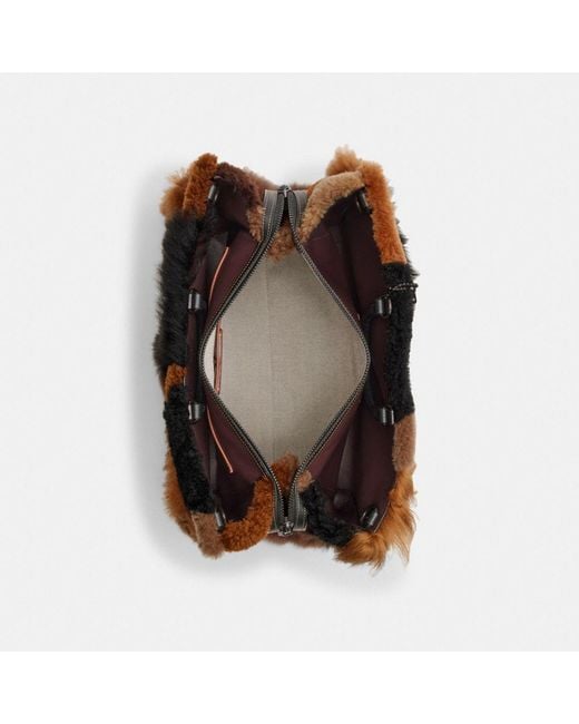 COACH Rogue 39 With Patchwork in Brown | Lyst
