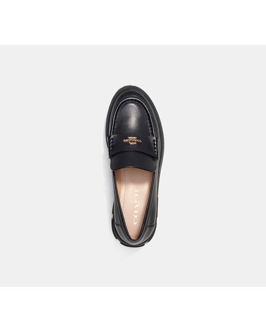 COACH Ruthie Loafer in Black | Lyst UK